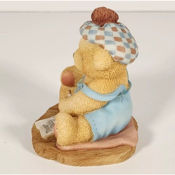Cherished Teddies 476390 Far Apart Special Place Heart Kyle Bear Figurine 1998 - Picture 3 of 5
